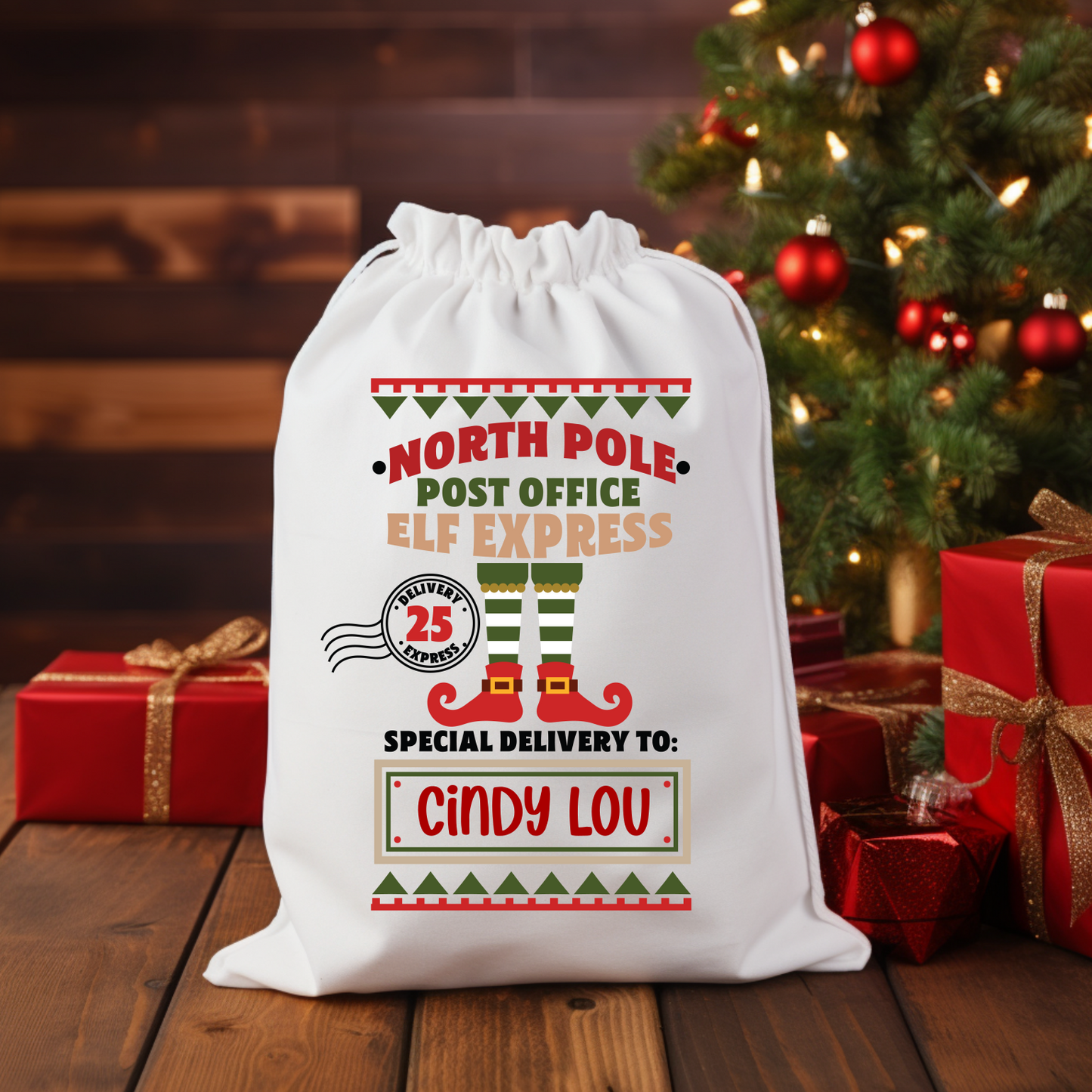 Personalized Santa Sack