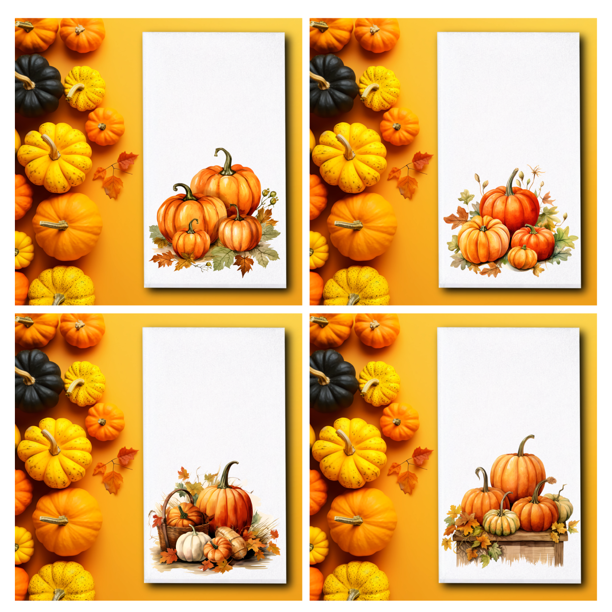 Pumpkin Patch Towels - Sublimation