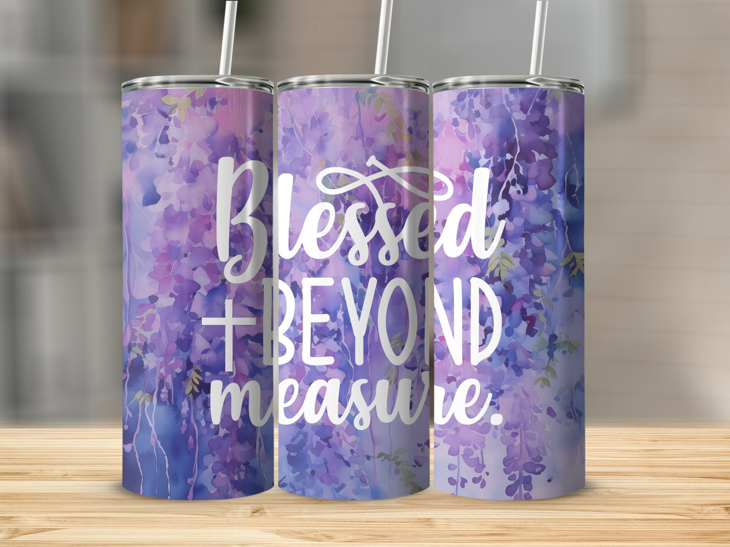 Blessed Beyond Measure Tumbler