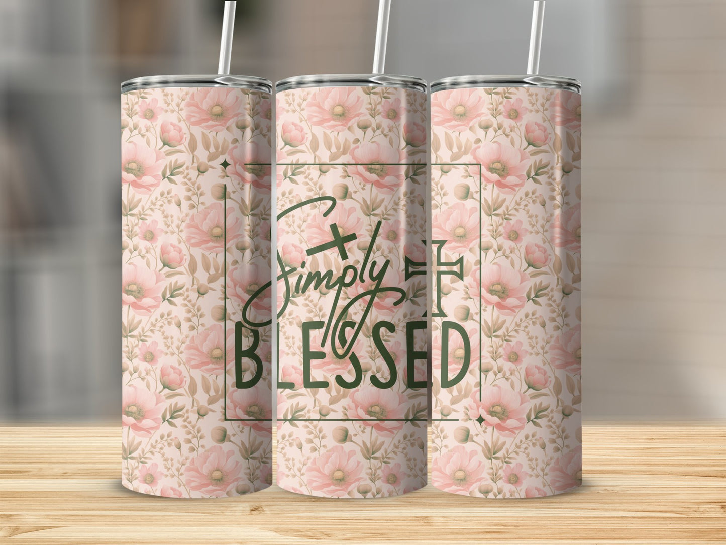 Simply Blessed Tumbler