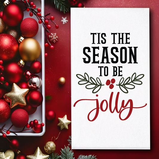 Season To Be Jolly Towel - Sublimation