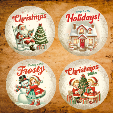 Vintage Ornament Set OR220 - Sublimation