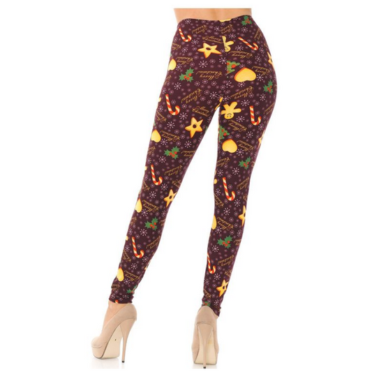 Buttery Smooth Merry Christmas Treats and Cookies Leggings