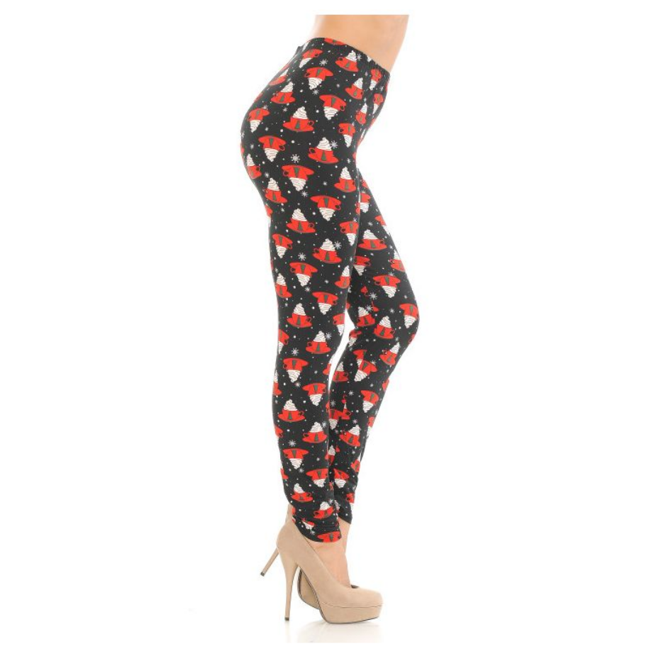 Buttery Smooth Mocha Cappuccino Christmas Leggings