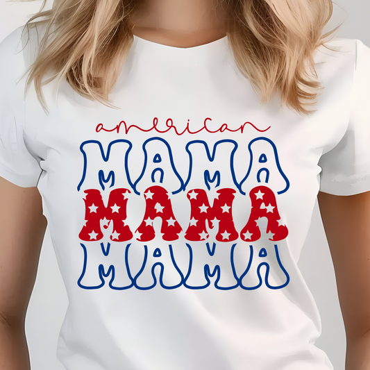 American Mama Shirt - Screenprint