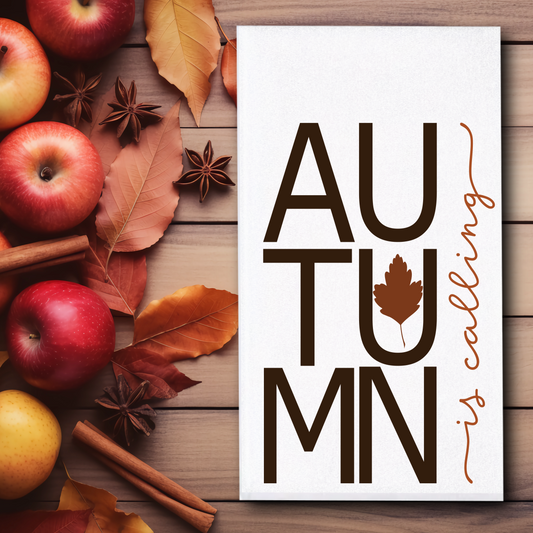 Autumn Is Calling Towel - Sublimation