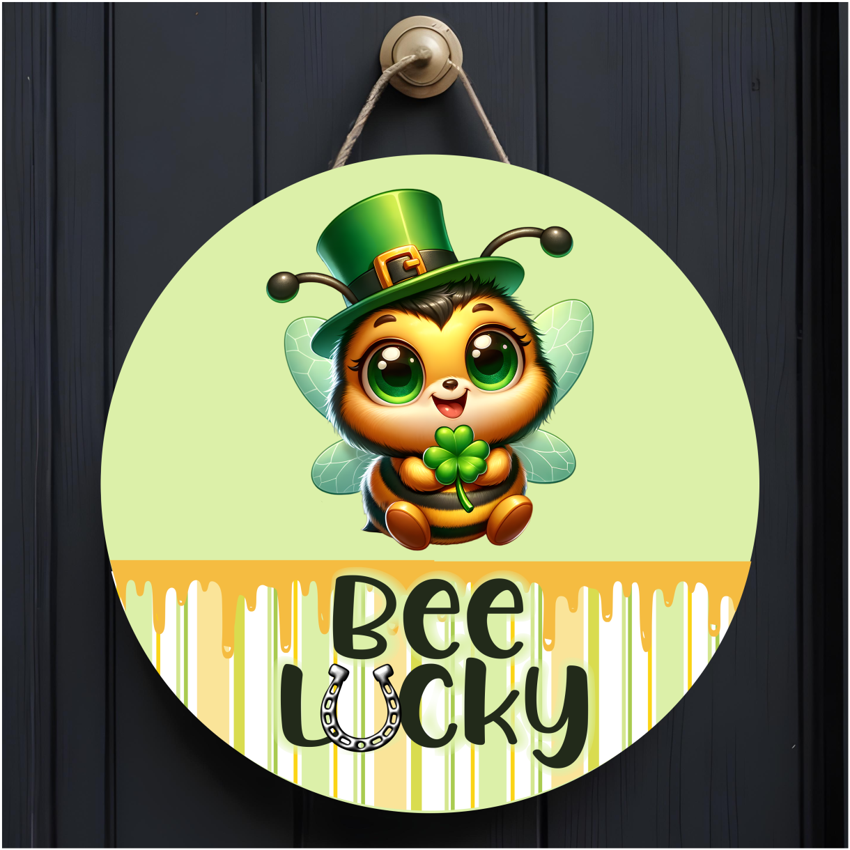 10" St Patrick's Day Door Hangers - Sublimated