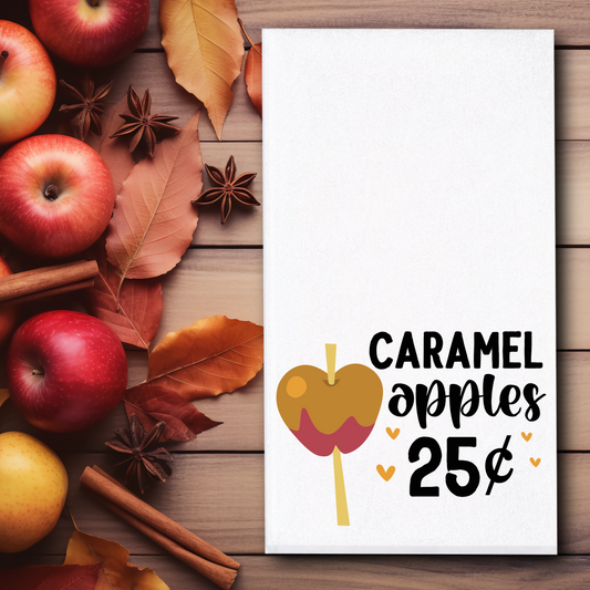 Caramel Apples 25¢ Towel - Sublimation