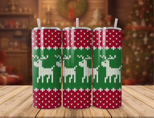 Christmas Sweater Tumbler