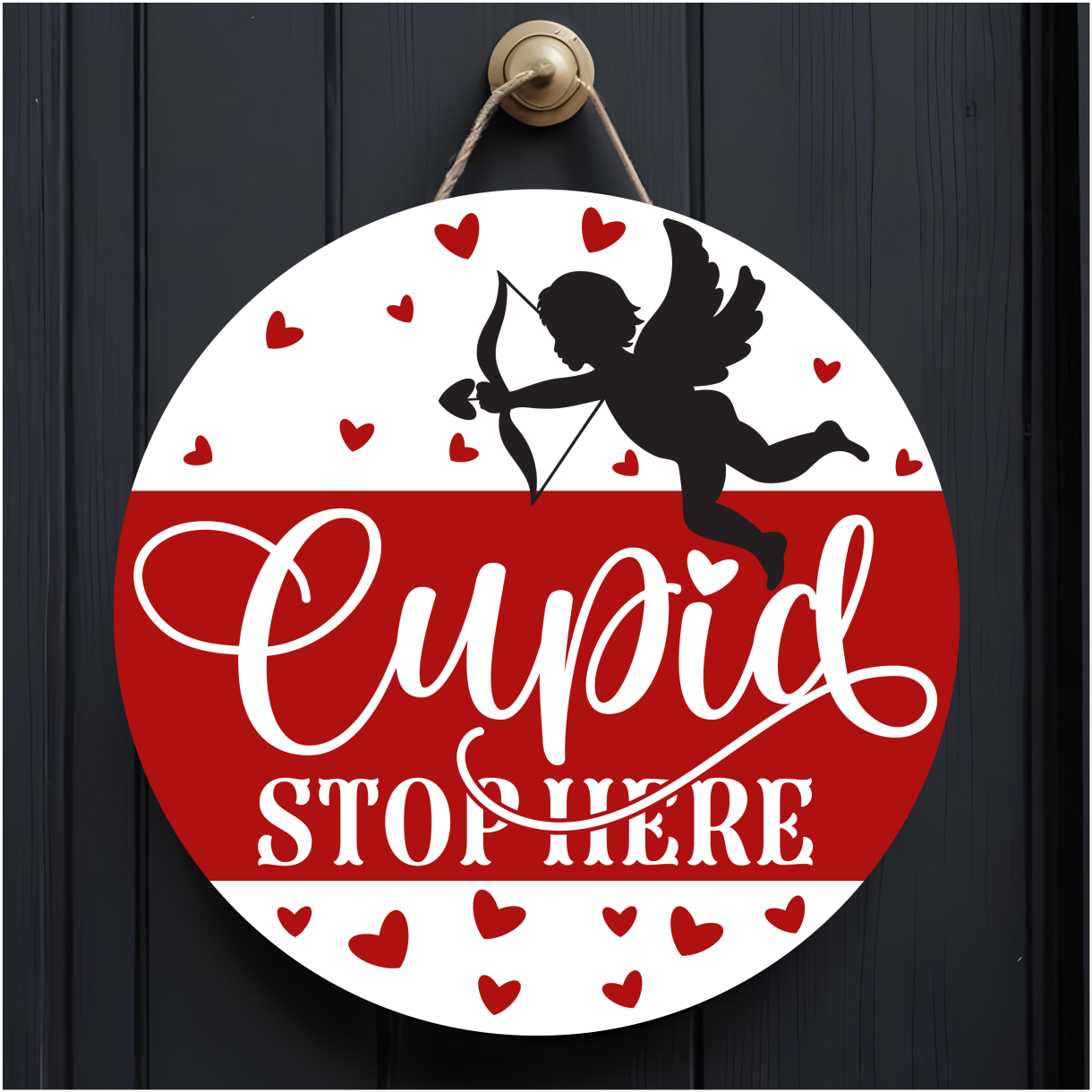 10" Valentine's Day Door Hangers - Sublimated