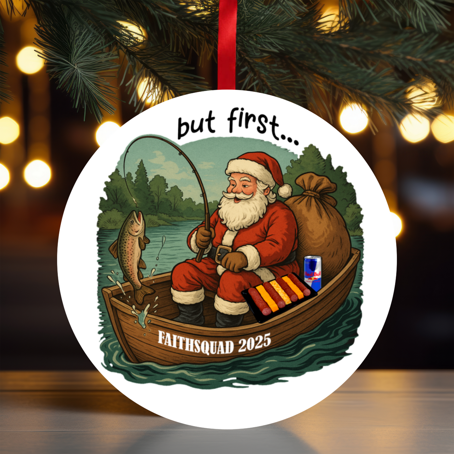 Faithsquad 2025 Ornament OR124 - Sublimation