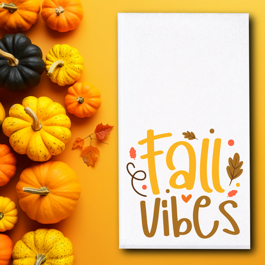 Fall Vibes Towel - Sublimation