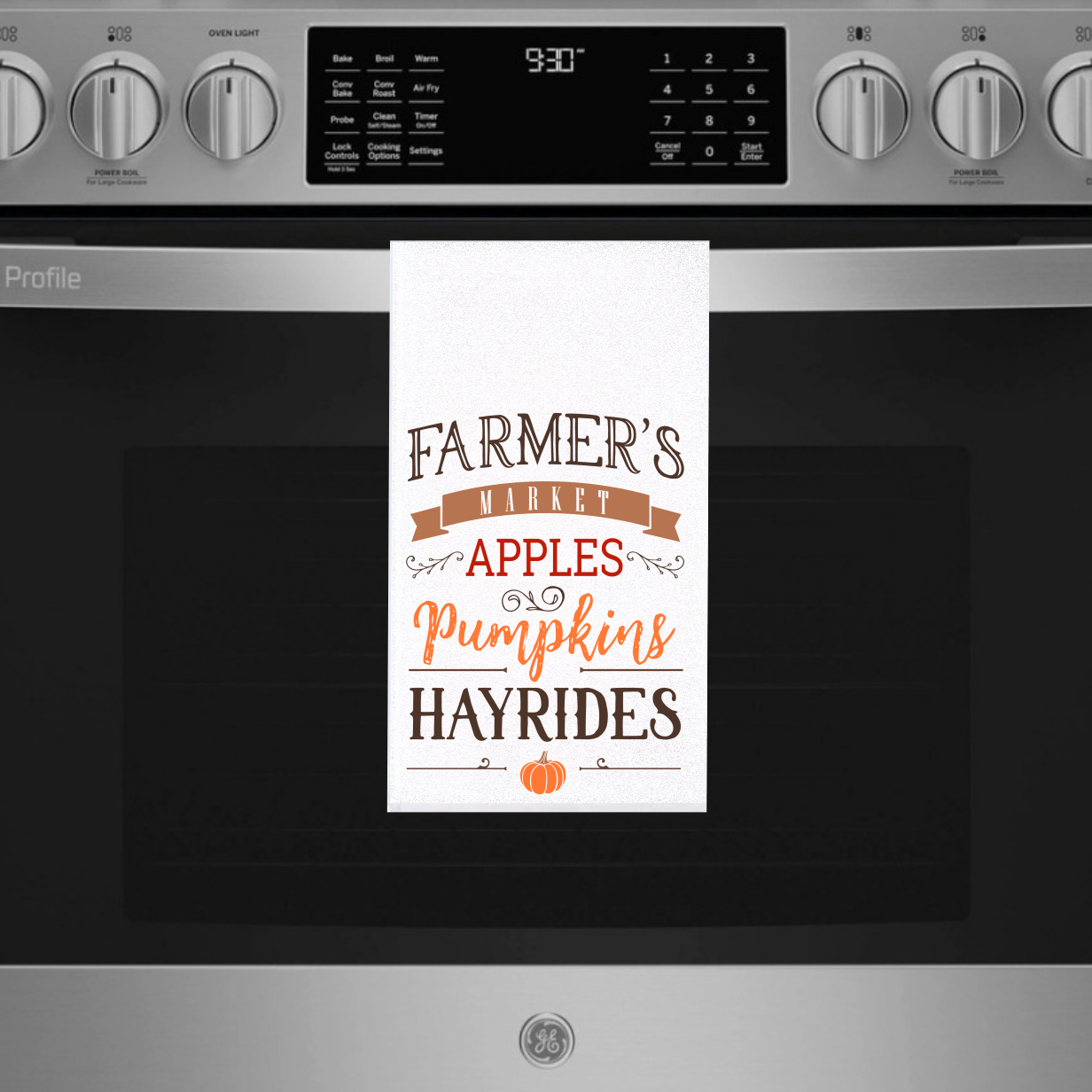 Farmers Market Towel - Sublimation