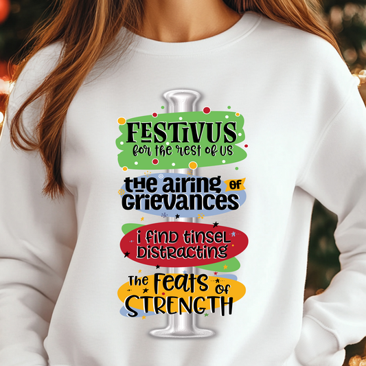 Festivus Pole Shirt CH43 - Screenprinted