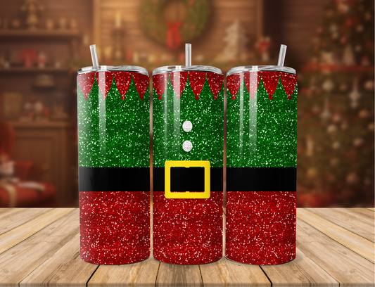 Glitter Elf Tumbler