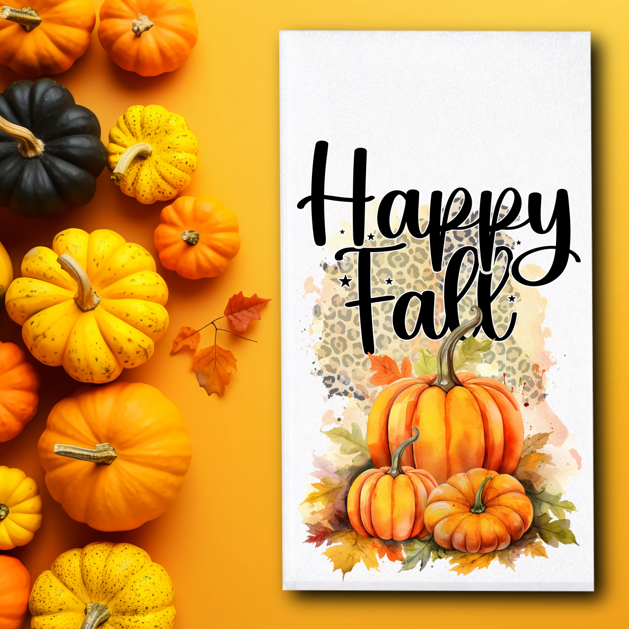 Happy Fall Towels - Sublimation