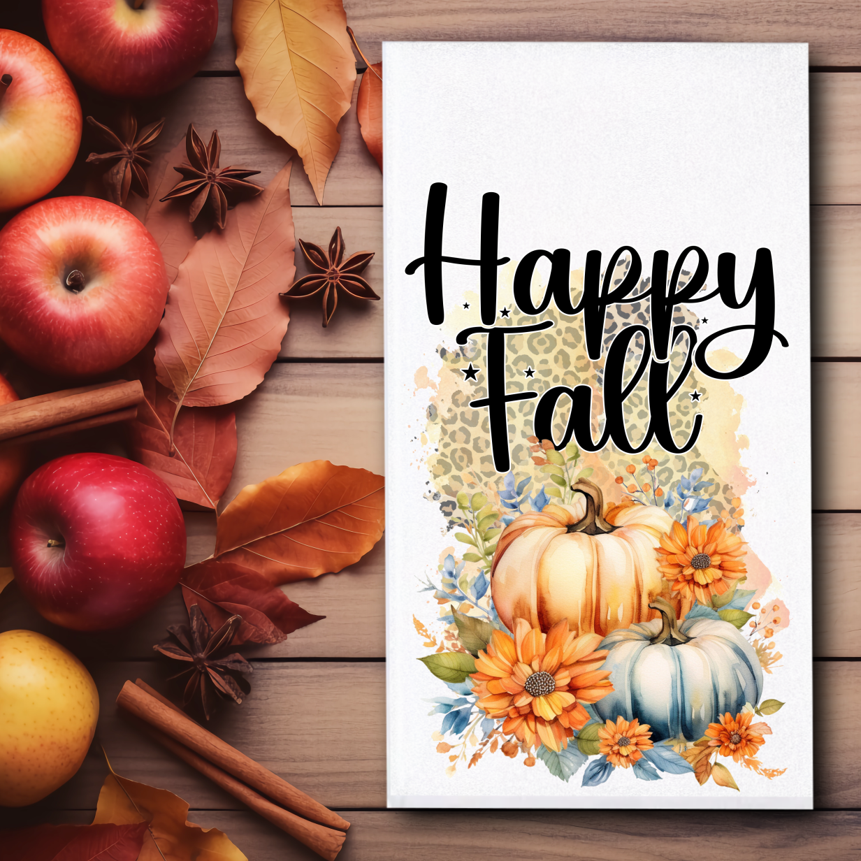 Happy Fall Towels - Sublimation