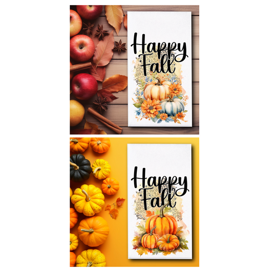 Happy Fall Towels - Sublimation