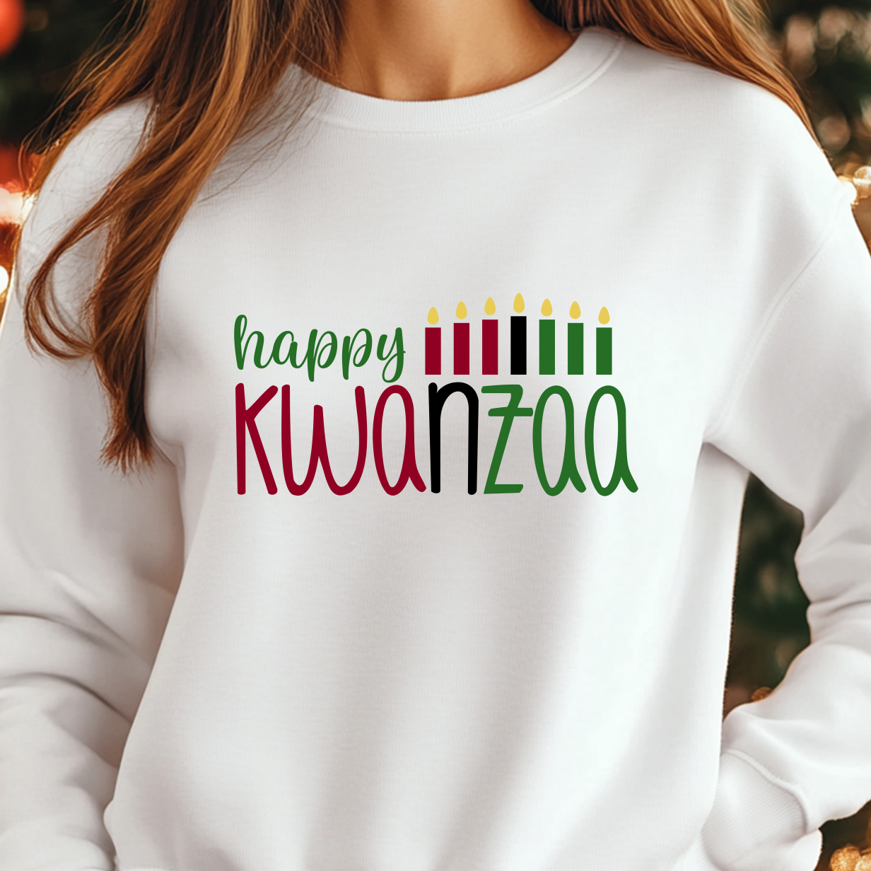 Happy Kwanzaa Shirt CH62 - Screenprinted