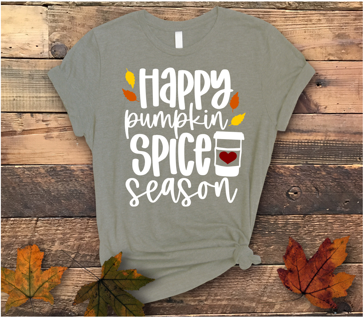 Happy Pumpkin Spice Season Shirt - Screenprinted