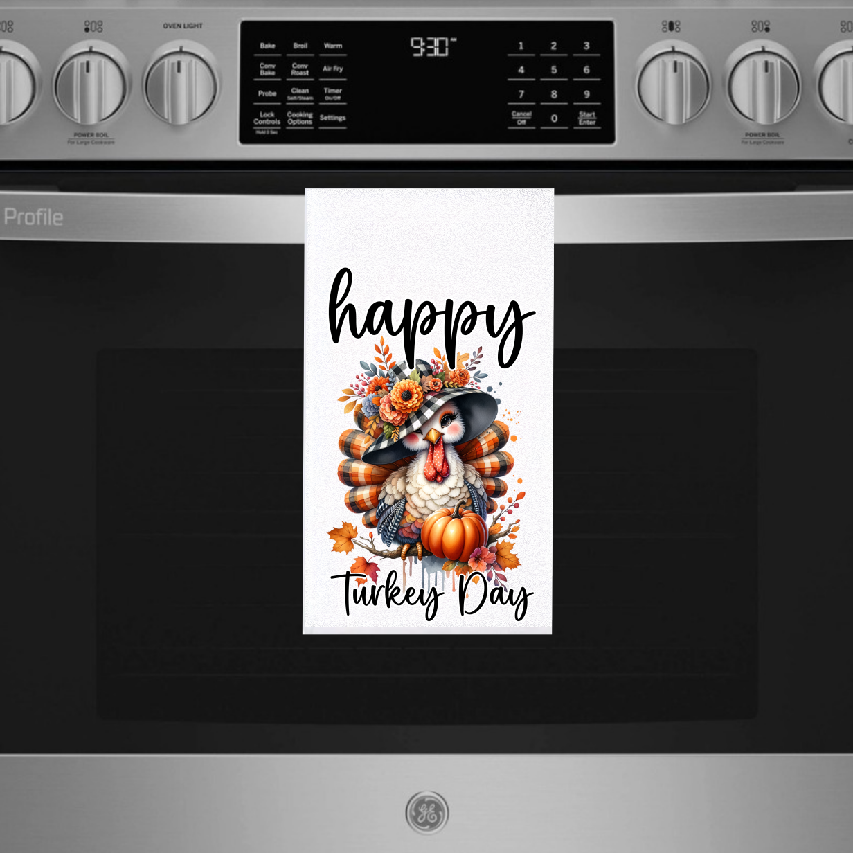 Happy Turkey Day Towels - Sublimation