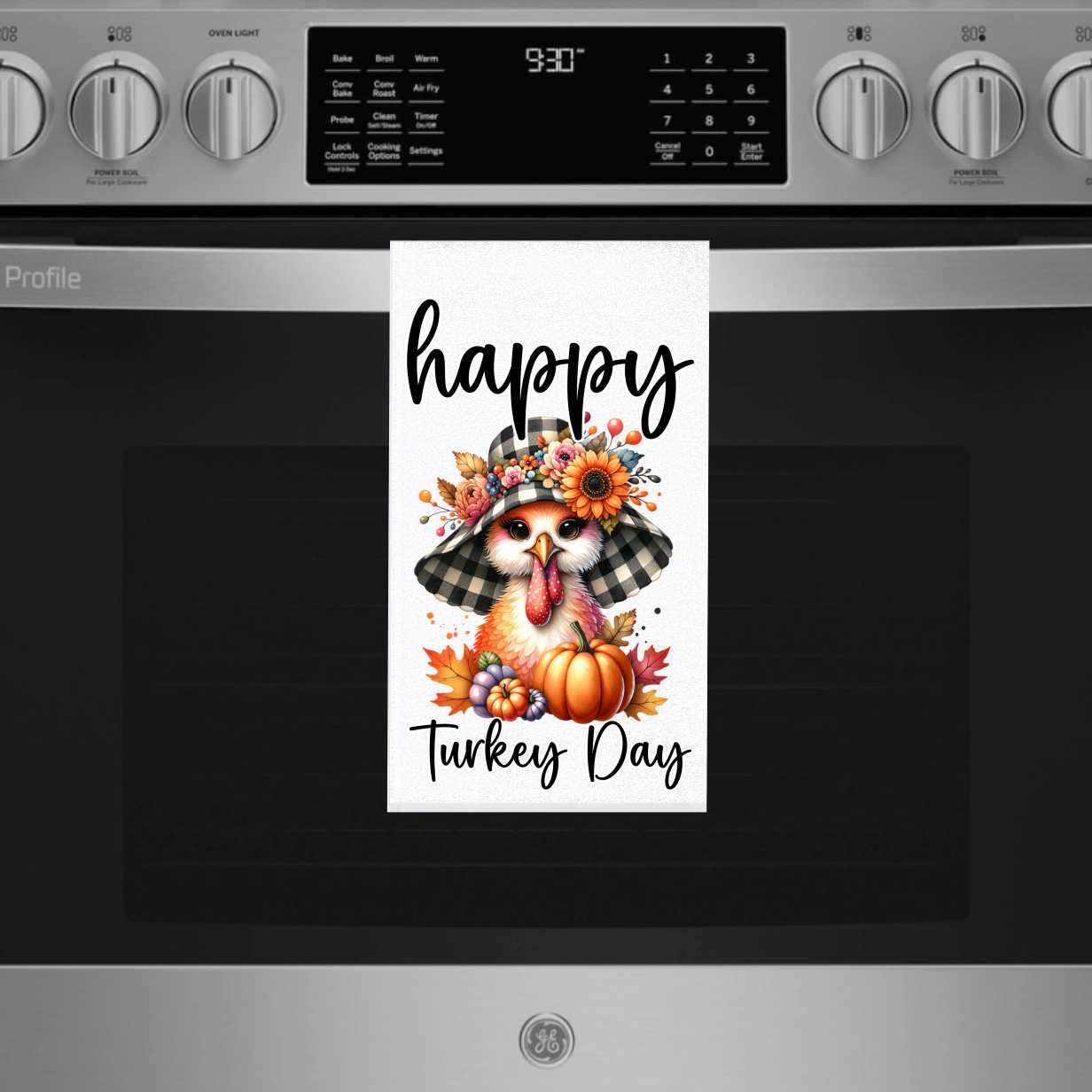 Happy Turkey Day Towels - Sublimation