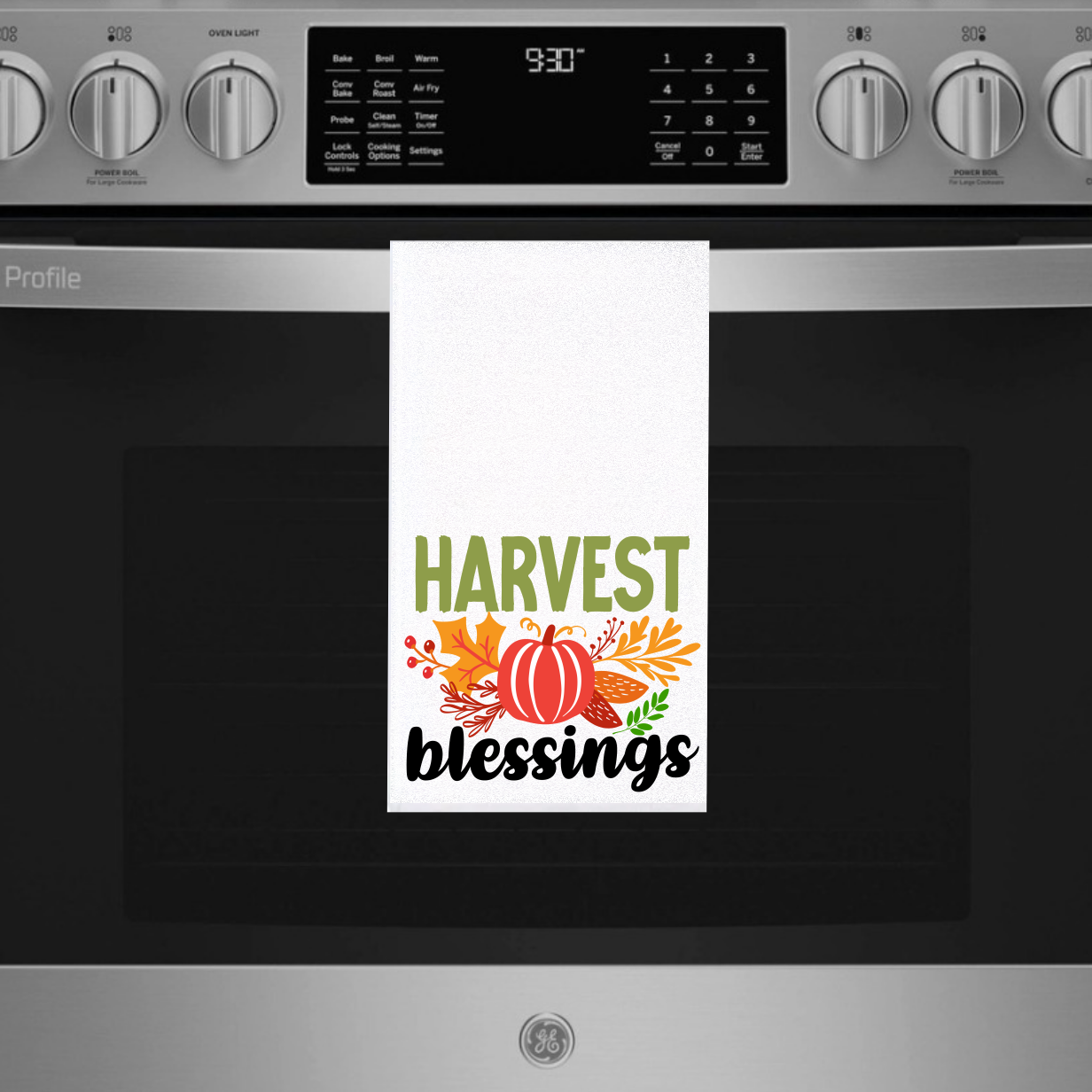 Harvest Blessings Towel - Sublimation