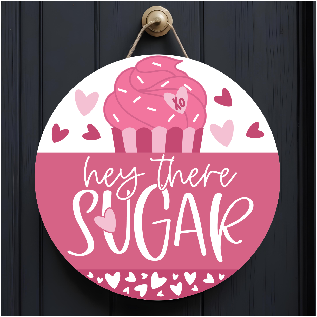 10" Valentine's Day Door Hangers - Sublimated