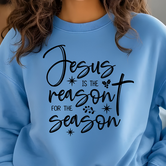 Jesus Reason Season Black Shirt CH75 - Screenprinted