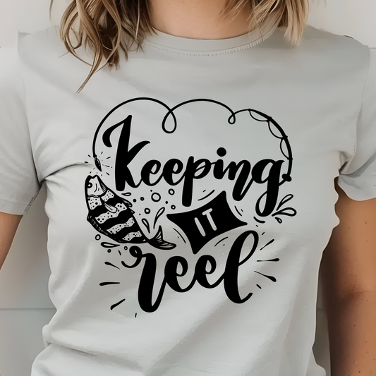 Keeping It Reel Shirt - Screenprinted