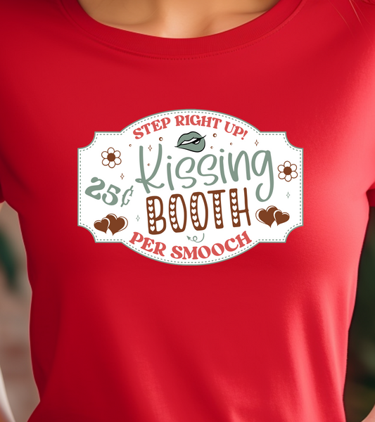 Kissing Booth Shirt - Screenprinted