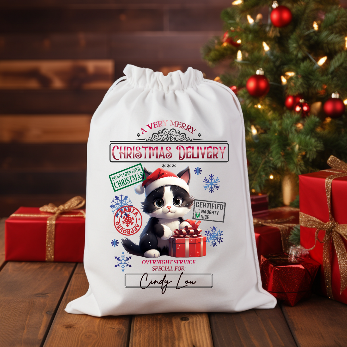 Personalized Santa Sack