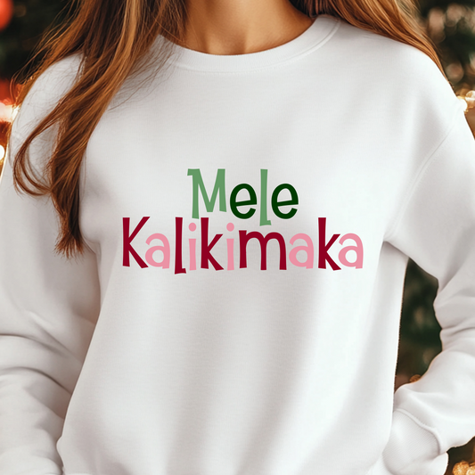 Mele Kalikimaka Shirt CH93 - Screenprinted