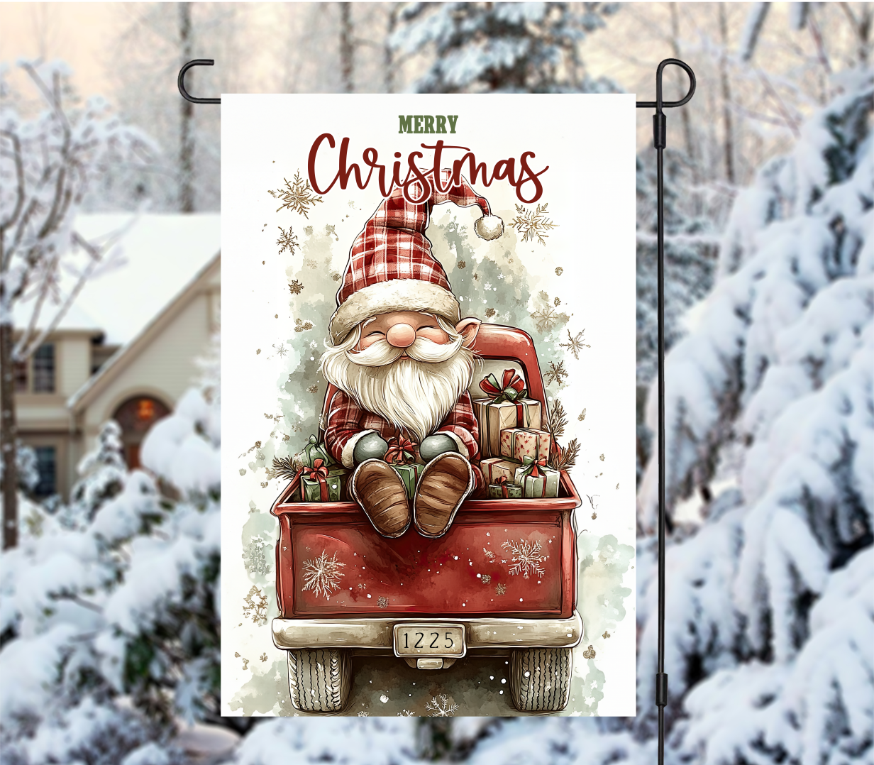 Christmas Garden Flags - Sublimation