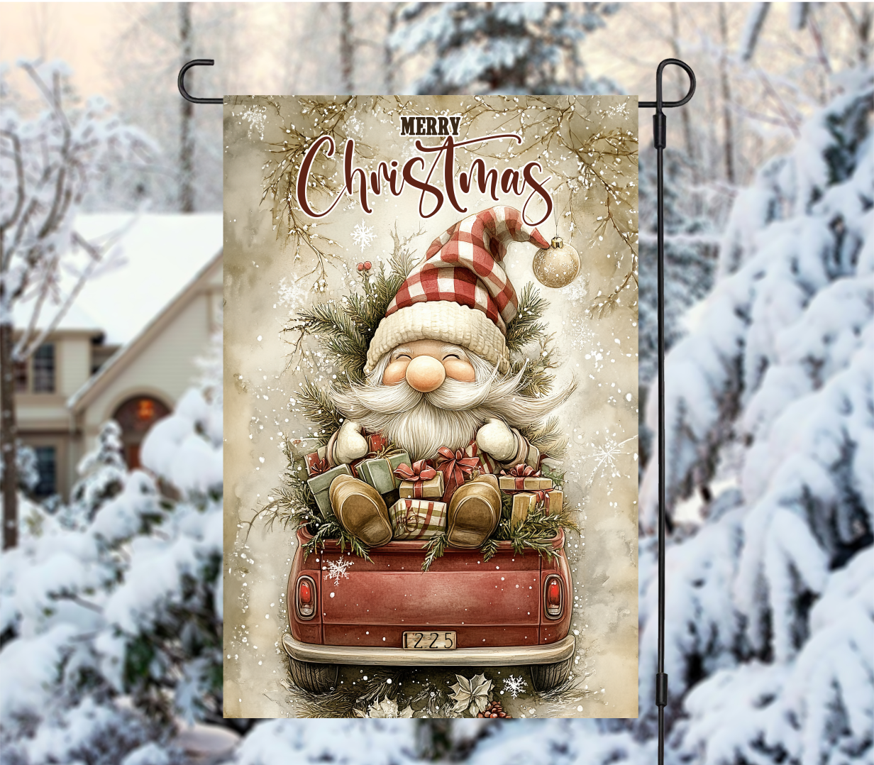 Christmas Garden Flags - Sublimation