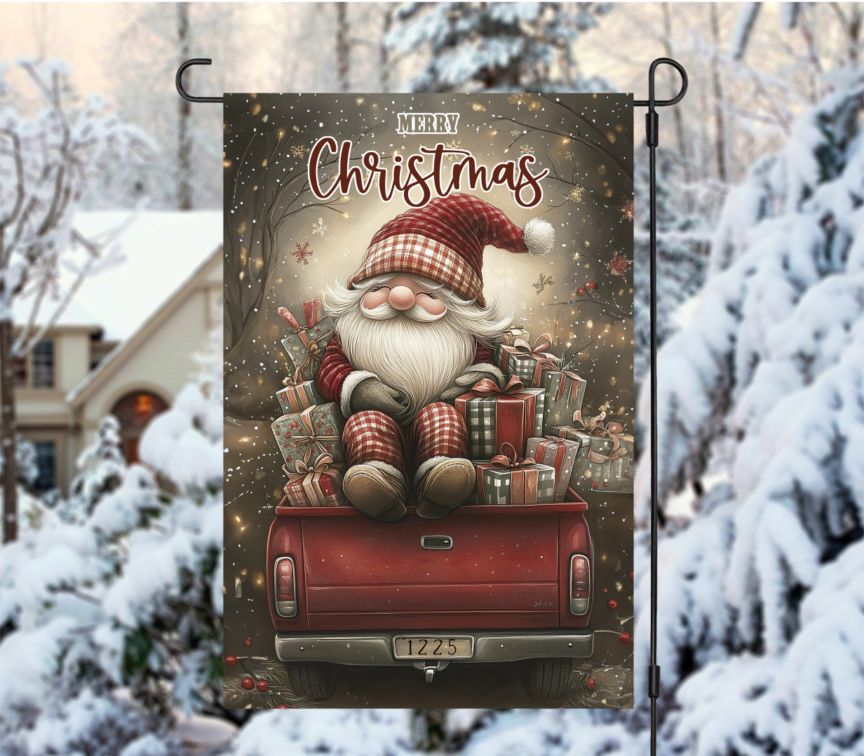 Christmas Garden Flags - Sublimation