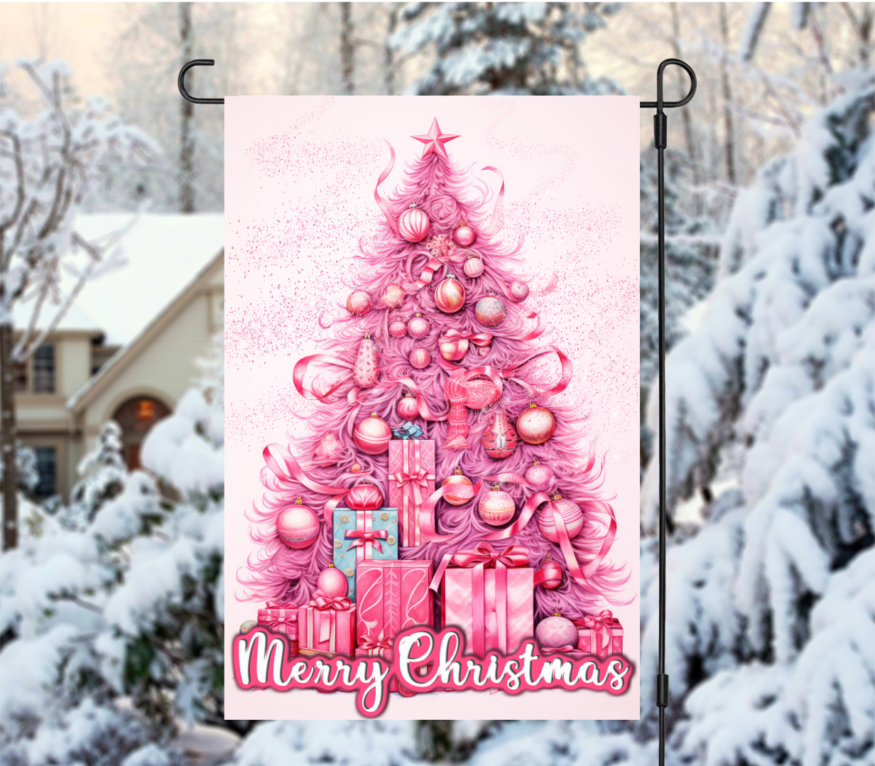 Christmas Garden Flags - Sublimation