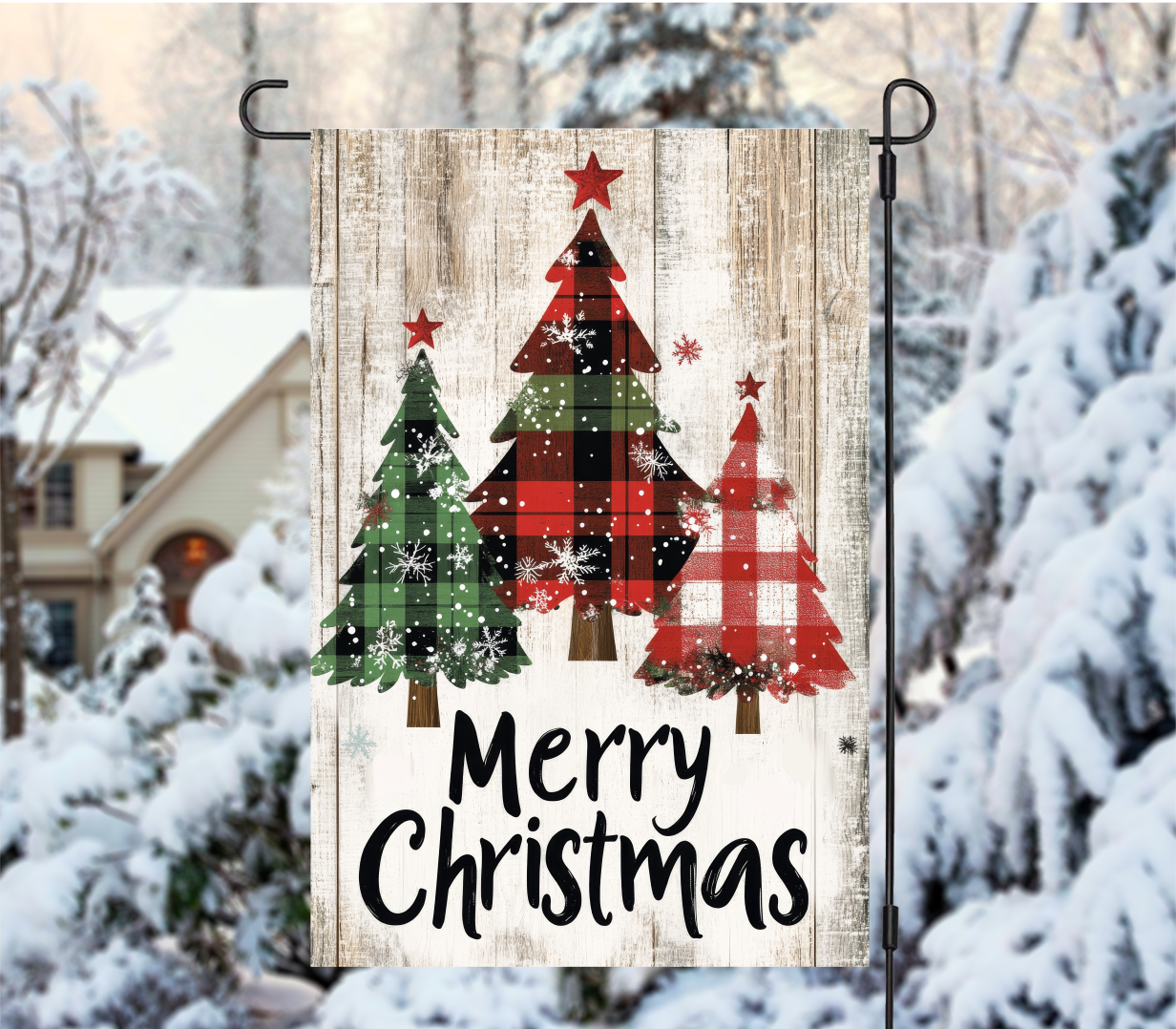 Christmas Garden Flags - Sublimation