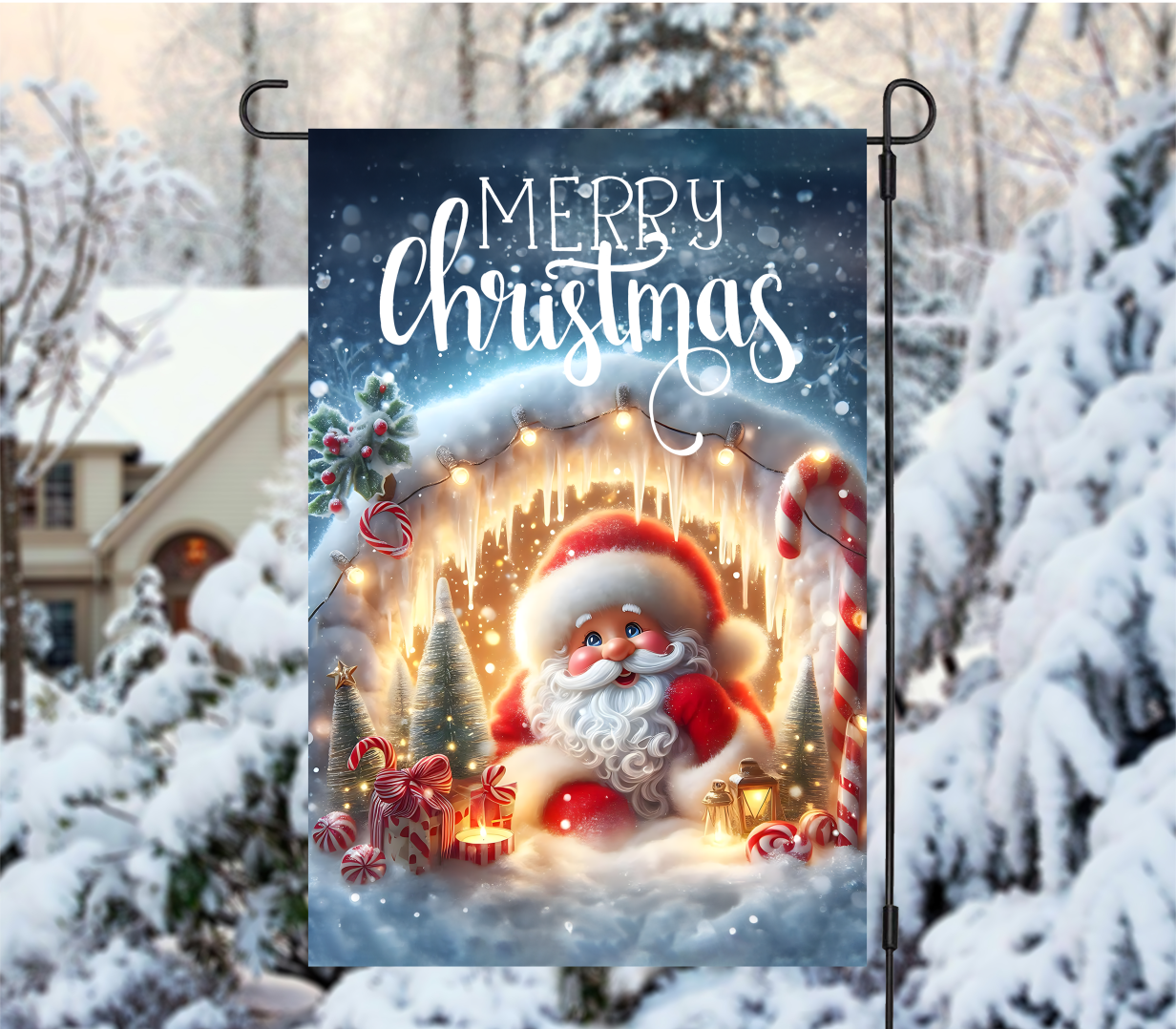 Christmas Garden Flags - Sublimation