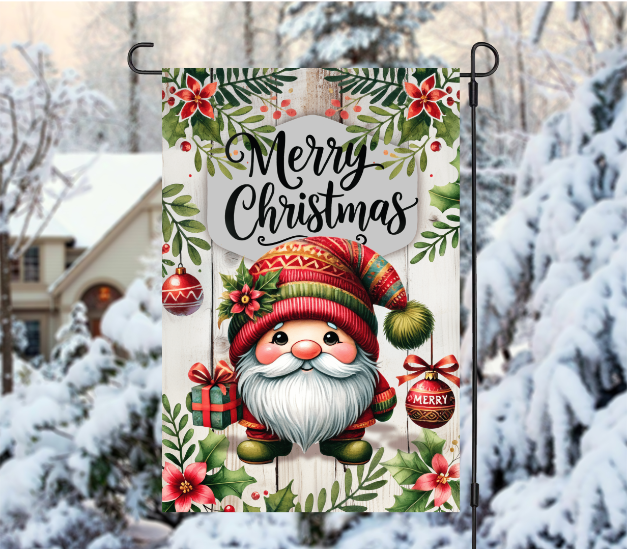 Christmas Garden Flags - Sublimation