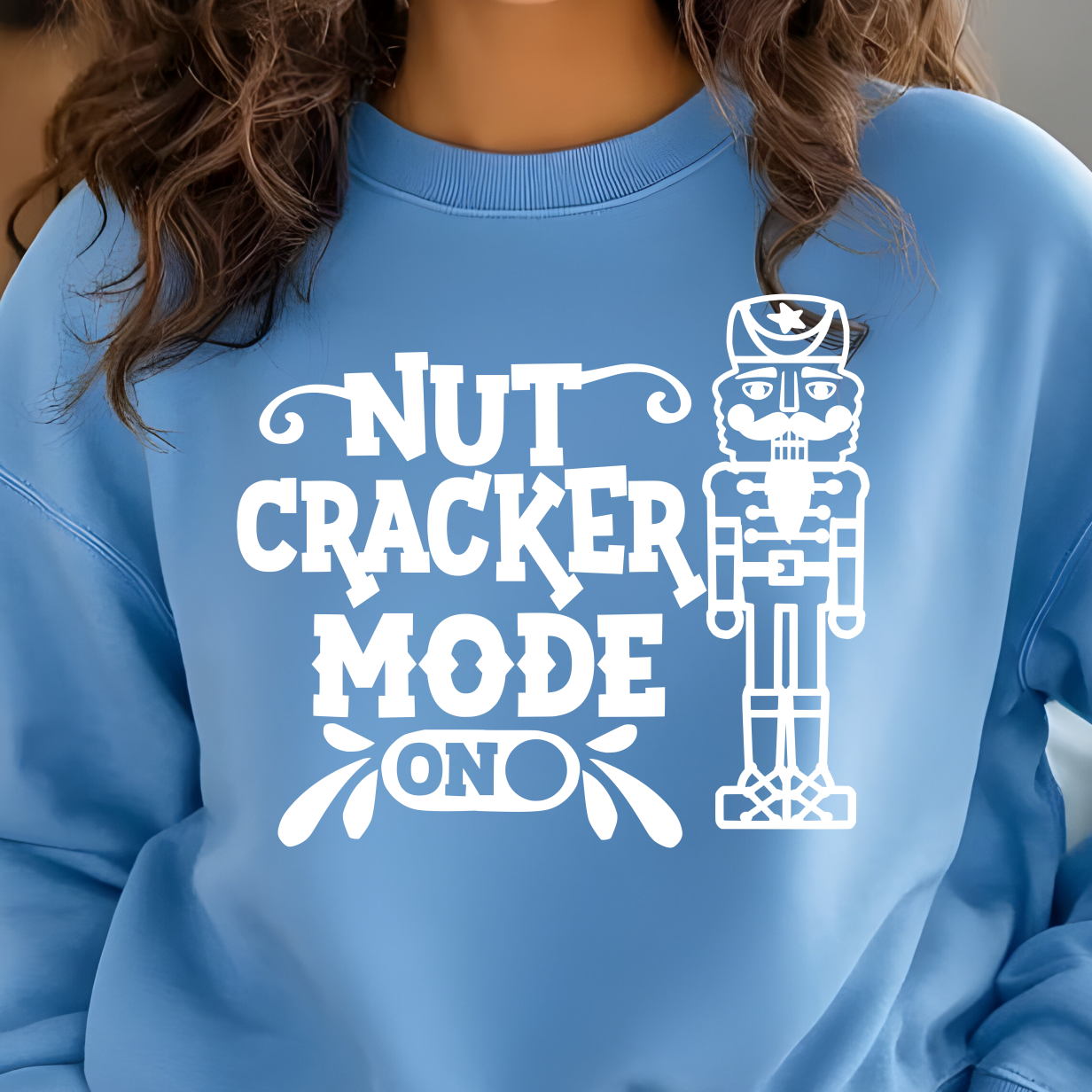 Nutcracker Mode White Shirt CH117 - Screenprinted