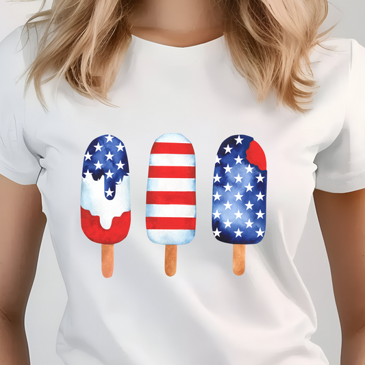 Patriotic Pops Shirt - Screenprint