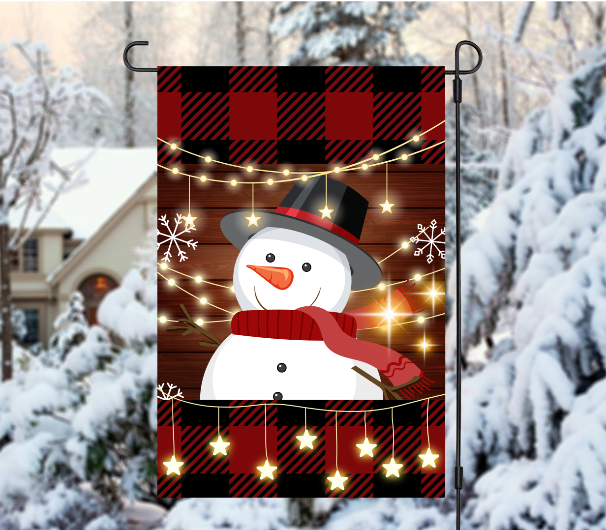 Christmas Garden Flags - Sublimation