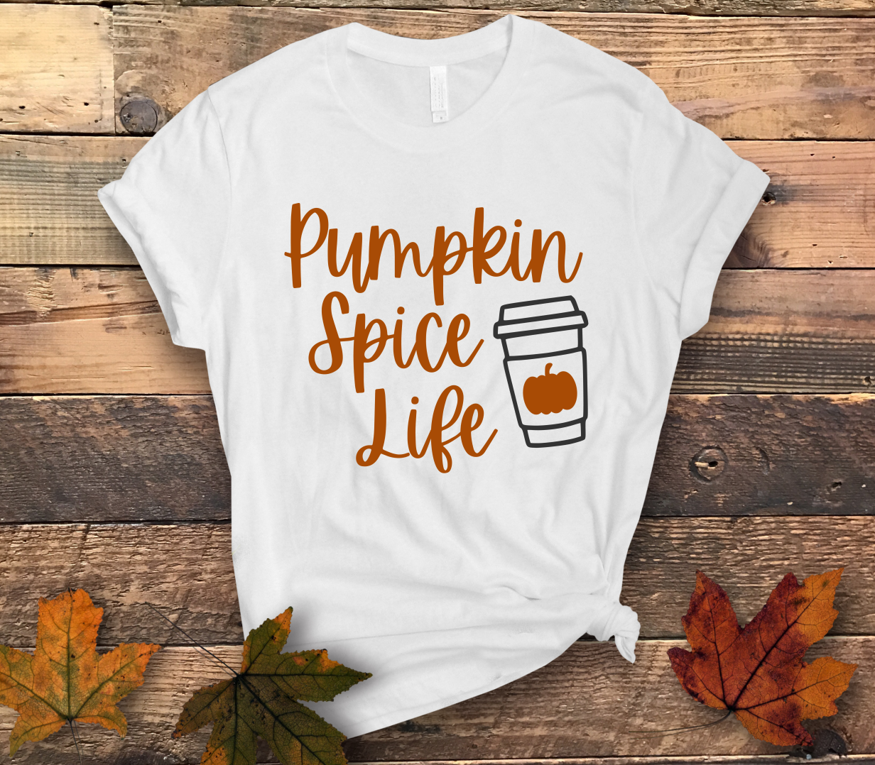 Pumpkin Spice Life Shirt - Screenprinted