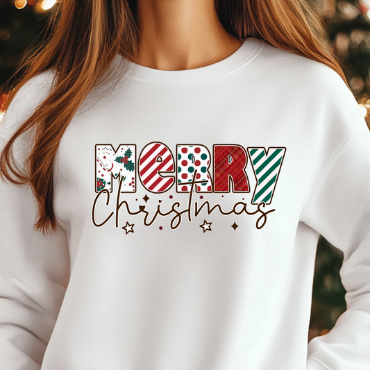 Quirky Merry Christmas Shirt CH157 - Screenprinted