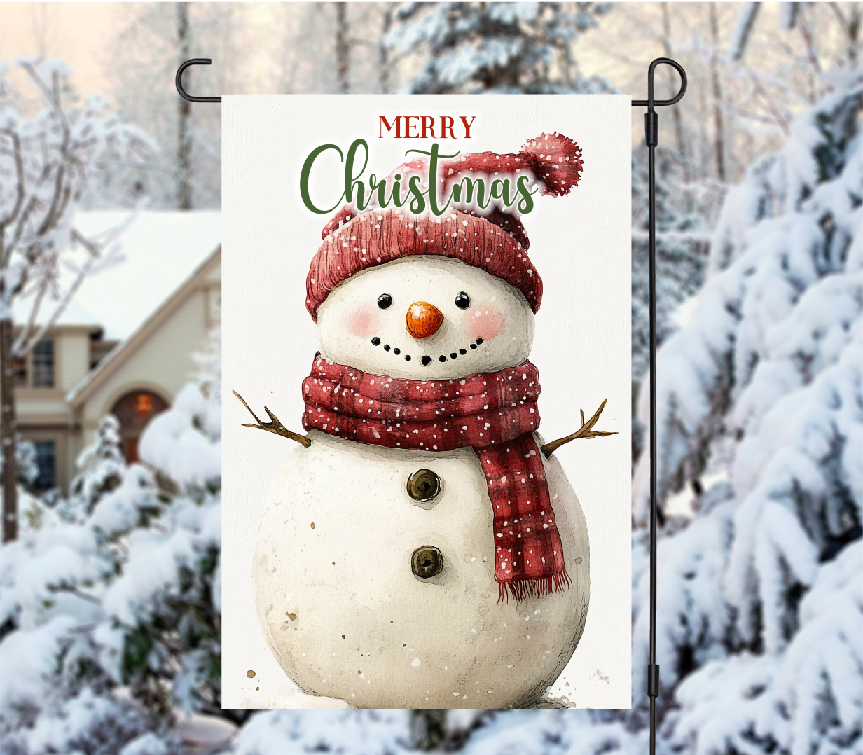 Christmas Garden Flags - Sublimation