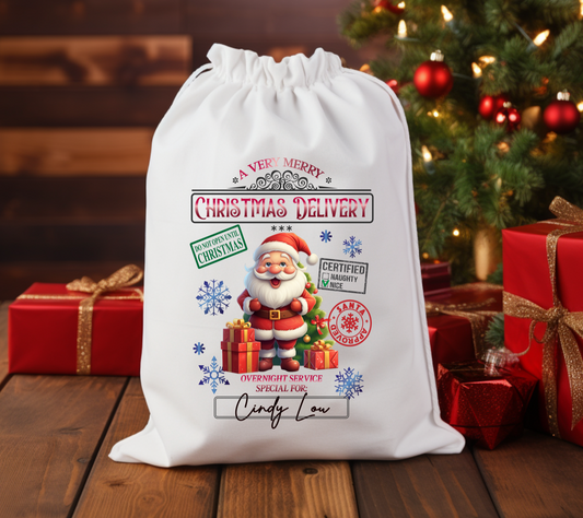 Personalized Santa Sack