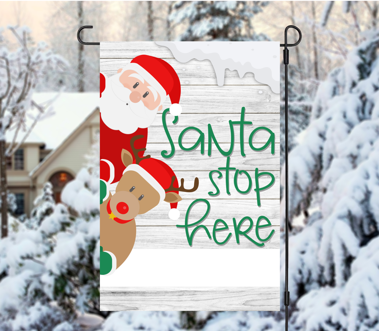 Christmas Garden Flags - Sublimation