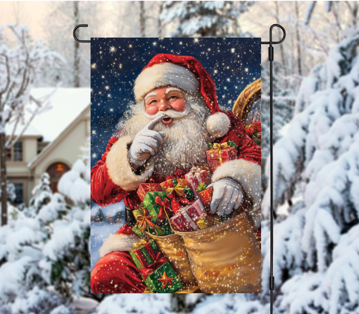 Christmas Garden Flags - Sublimation