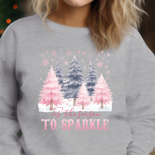 Season To Sparkle Shirt CH130 Screenprinted